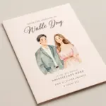 8 Gorgeous Wedding Invitations with Pictures to Showcase Your Love Story